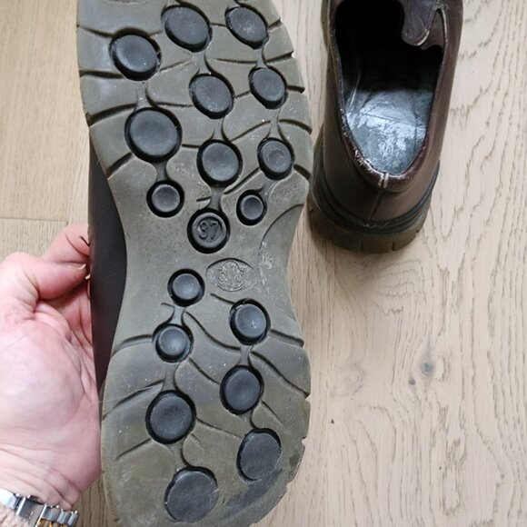 Women's Aldo brown loafer shoes size 7 early 2000s - Picture 5 of 9